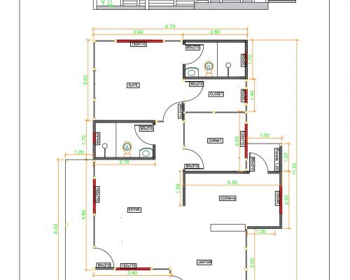 Casa de Madeira - Anchieta-ES – 89 m²