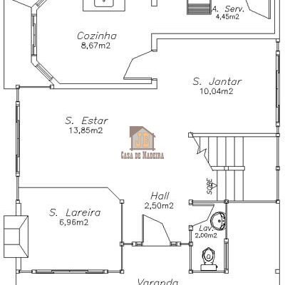 Casa de Madeira – São Mateus-ES – 138 m²
