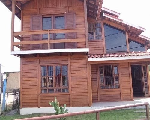 Duplex JB Casa de Madeira – Modelo Aracruz-ES – 93,58 m²